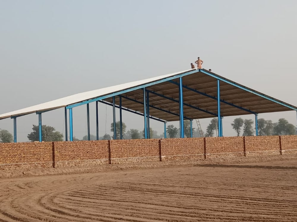 MRK Dairies Shed Construction