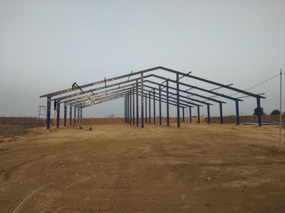 MRK Dairies Shed Frame